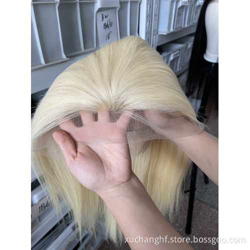 Wholesale Brazilian 613 Virgin Human Hair Full Lace Wigs For Black Women, 100% Cheap Natural Blonde Human Hair Wigs Lace Front